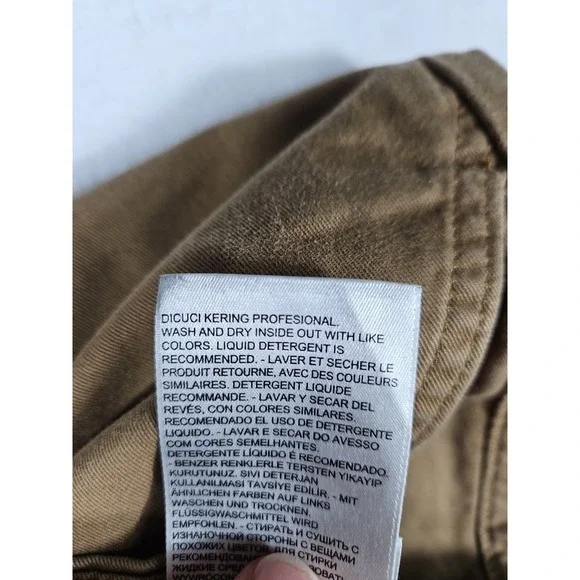 Levis Straight Stretch Chino Pants Mens 36x30 Khaki - Picture 11 of 13